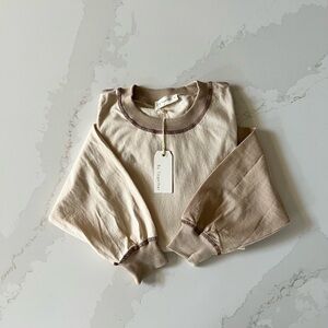 By Together Two Tone Lightweight Sweatshirt NWT